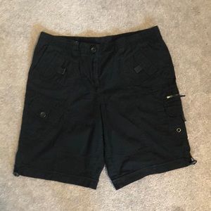 Style & Co. Black Cotton Shorts